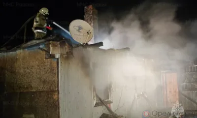 В Троснянском районе при пожаре погиб мужчина