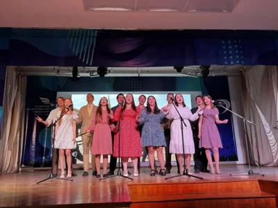 Фото 5. Орловские студенты приняли участие в фестивале «Пой, твори, живи»