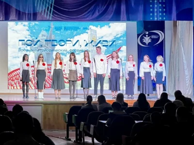 Фото 6. Орловские студенты приняли участие в фестивале «Пой, твори, живи»