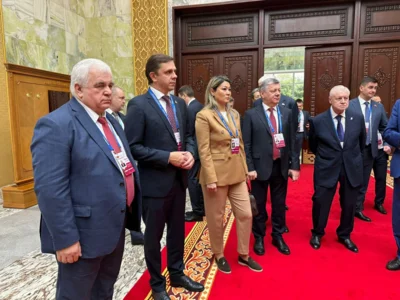 Фото 1. Губернатор Орловской области находится с рабочим визитом в Северной Корее