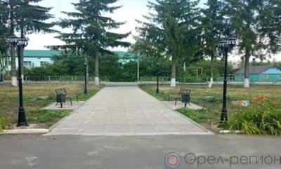 В Глазуновском районе благоустроили 4 территории на 4,2 млн рублей