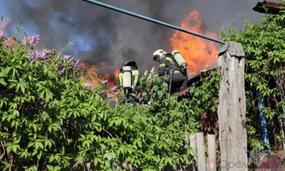 Трёх орловцев эвакуировали из-за пожара в квартире на ул. Фомина