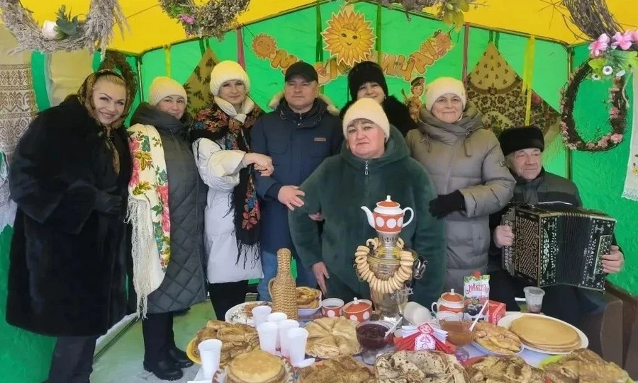 Жители Кромского района вкусно и по-семейному проводили зиму