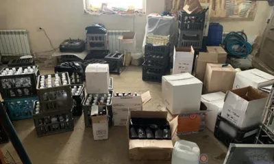 Орловские полицейские изъяли из незаконного оборота более 450 литров спиртосодержащей жидкости