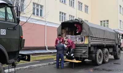 Из Орла в воинское подразделение в ДНР отправлено 20 тонн продуктов