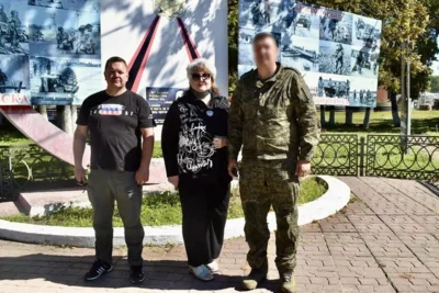 Фото 3. Артисты орловского ансамбля «Славица» и ZAHAROV 57 выступили перед бойцами СВО