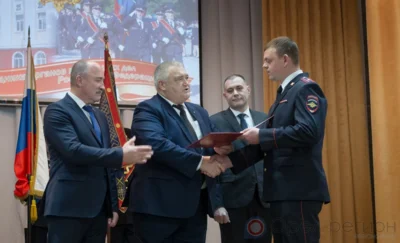 Фото 4. 10 ноября в Орле чествовали сотрудников органов внутренних дел