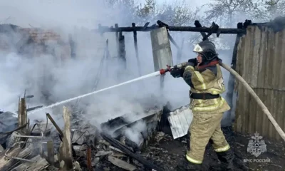 Орловские пожарные тушили возгорание в Кукуевке