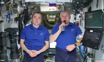 Орловские росгвардейцы получили поздравление из космоса