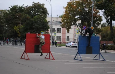 Фото 2. Орловские силовики определили сильнейших в ходе служебно-спортивной эстафеты