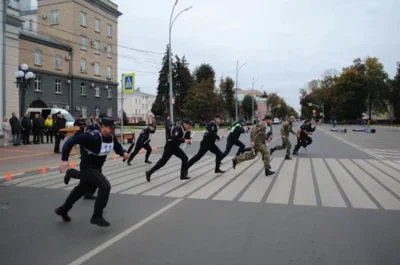 Фото 3. Орловские силовики определили сильнейших в ходе служебно-спортивной эстафеты