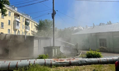 В Орле сгорели 4 мусорных контейнера