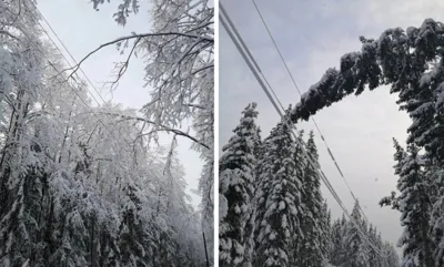Орловские энергетики помогают тверским коллегам устранять последствия аномального циклона