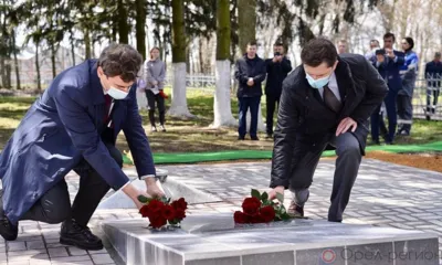 Андрей Клычков зажёг Вечный огонь в Свердловском районе