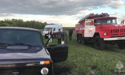 Под Орлом рядом с сгоревшей машиной было обнаружено тело мужчины