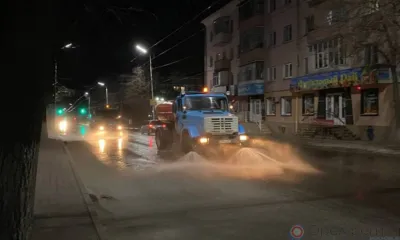 За минувшие сутки в Орле с улиц вывезено 343 кубометра смёта