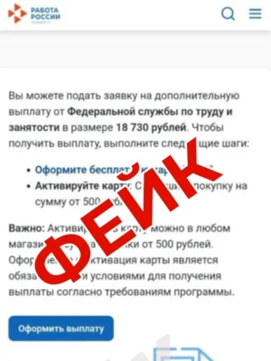 Мошенники стали предлагать неработающим орловцам дополнительную выплату