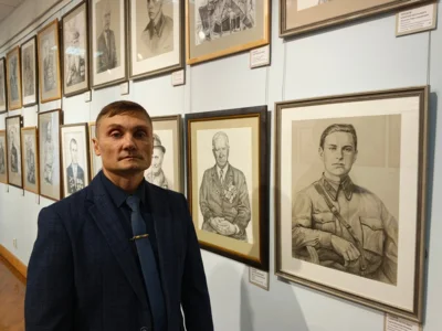 Орловский художник Сергей Грецов отметил юбилей выставкой в краеведческом музее