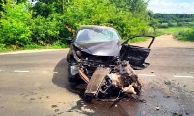 На орловской трассе произошло смертельное ДТП с участием большегруза