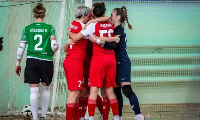 Орловчанки продолжили победную серию в чемпионате России по футзалу