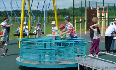 На Орловщине открыли ещё одну детскую инклюзивную площадку