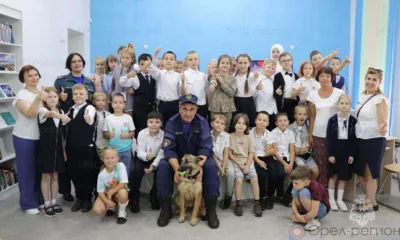 Орловские сотрудники МЧС рассказали детям о противостоянии терроризму