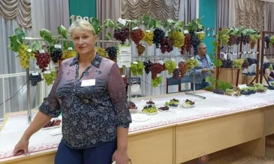 Орловчанка Наталья Бувина известна на всю область своими достижениями в выращивании винограда