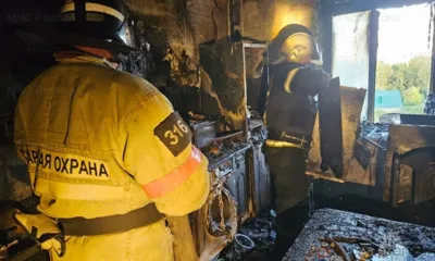 Под Орлом из-за пожара на кухне были эвакуированы 5 и спасены 9 человек