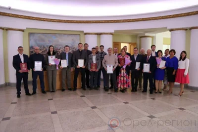 Фото 11. Орловские машиностроители получили заслуженные награды к профессиональному празднику