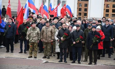 В Орле прошла церемония возложения цветов, посвящённая Дню Героев Отечества