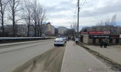 В Орле Land Rover сбил велосипедиста