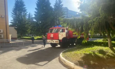 Из-за возгорания в орловской больнице пришлось эвакуировать 10 человек