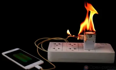 Под Орлом из-за зарядки для телефона загорелась квартира