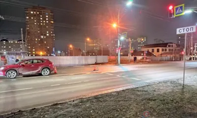 В Орле пешеход попал под колёса Lexus