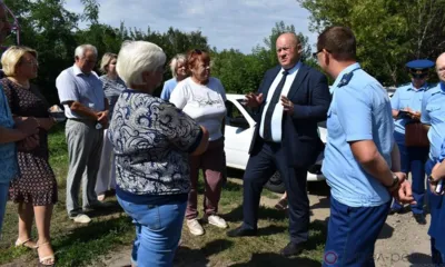 В Мценске восстанавливают дом после июльского пожара