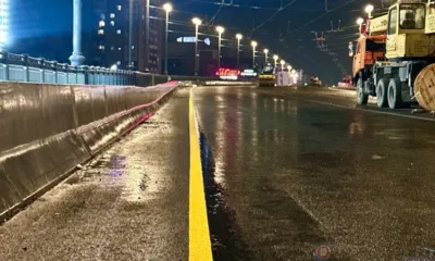 В Орле Красный мост готовят к открытию