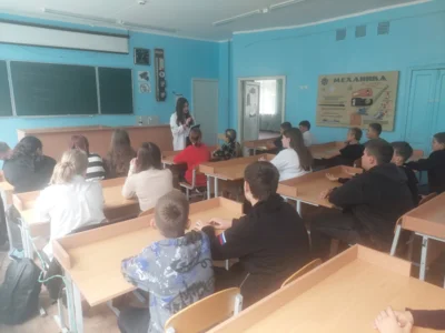 Фото 3. Школьники Мценского района стали участниками марафона грамотности