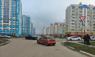 В Орле Audi и Kia не поделили дорогу