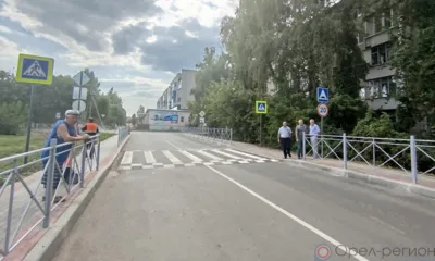 В Знаменке Орловского МО за 20,8 млн рублей отремонтировали дорогу по ул. Ленина