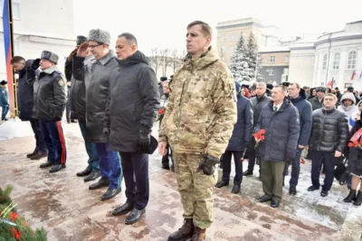 Фото 3. Орловцы почтили память погибших защитников Отечества