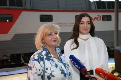 Фото 8. Имя уроженца Орла, полного кавалера ордена Славы Виктора Герасименко присвоили электровозу