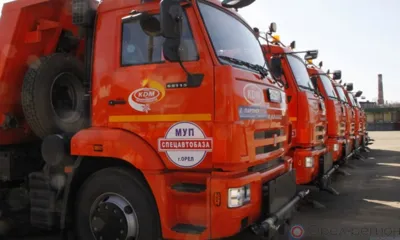 Сегодня в Орле улицы города убирают 55 человек и 38 единиц техники