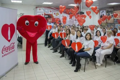 26 февраля на Орловском заводе компании Coca-Cola Hellenic состоялась благотворительная акция «День Донора»!