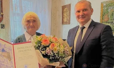 Орловскую учительницу Марию Войнову поздравили со 105-летием