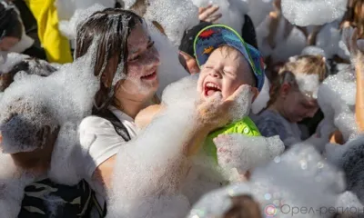 Юным орловцам устроят пенную вечеринку в День защиты детей