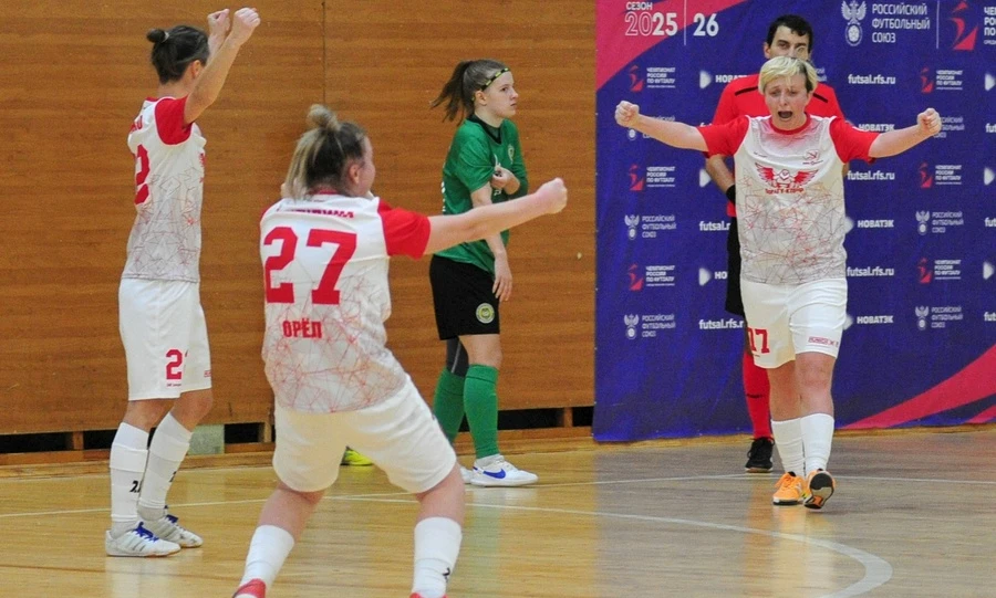 Орловчанки вернулись в тройку лучших команд России