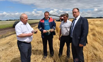 В Колпнянском районе началась уборочная кампания