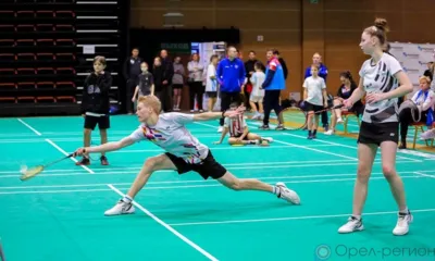 В Орле прошли международные соревнования по бадминтону