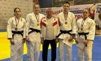 Орловцы выиграли четыре медали на чемпионате ЦФО по дзюдо