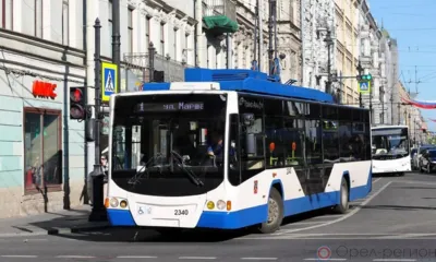 Орёл получит ещё 15 троллейбусов из Санкт-Петербурга